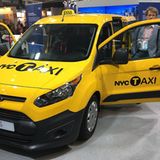 Smart City: New Yorker Taxi auf dem NY-Stand