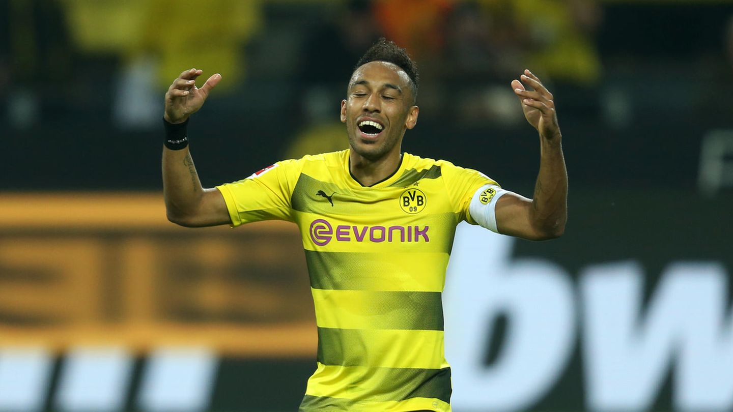 Pierre-Emerick Aubameyang ist nur einmal zu spät zum Training gekommen
