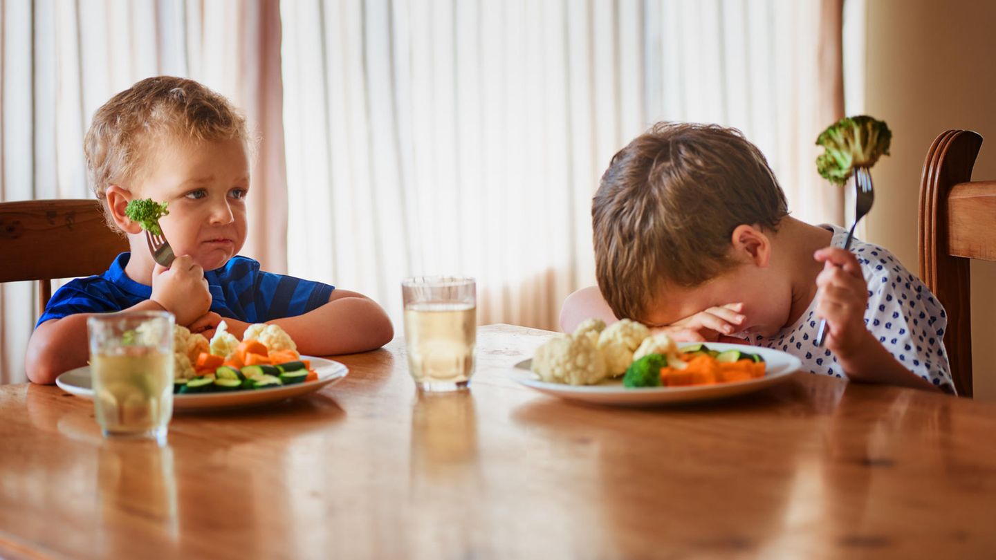 Kinder wollen ihr Gemüse nicht essen