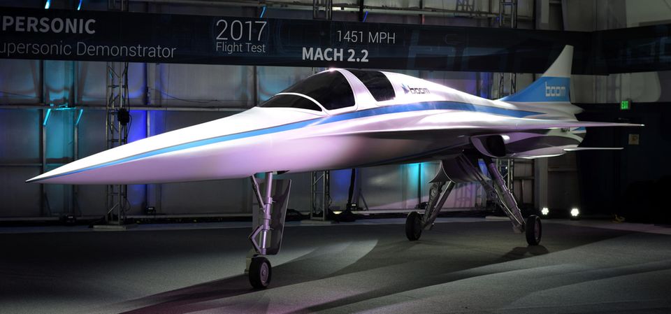 Superjet von Boom Supersonic: Die kleinere XB-1 soll zur Erprobung der Technik dienen. Die kleinere XB-1 soll zur Erprobung der Technik dienen.