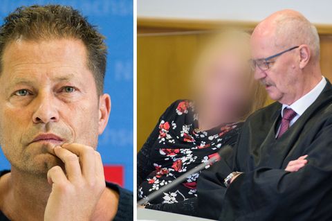 Til Schweiger (l.) erschien zu dem Prozesstermin mit der Klägerin nicht persönlich