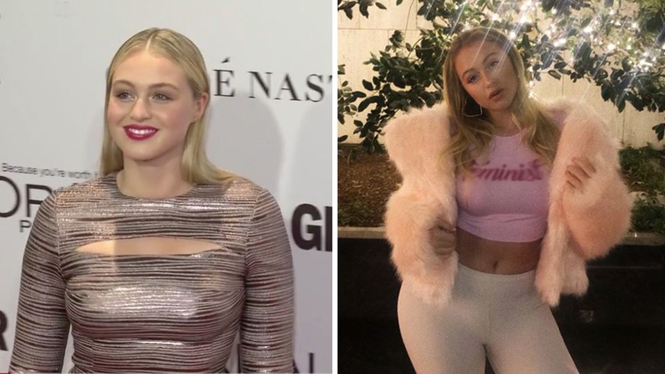 Iskra Lawrence : Wegen eines T-Shirts: Curvy-Model wird als "fett und schlampig" beschimpft Iskra Lawrence : Wegen eines T-Shirts: Curvy-Model wird als "fett und schlampig" beschimpft