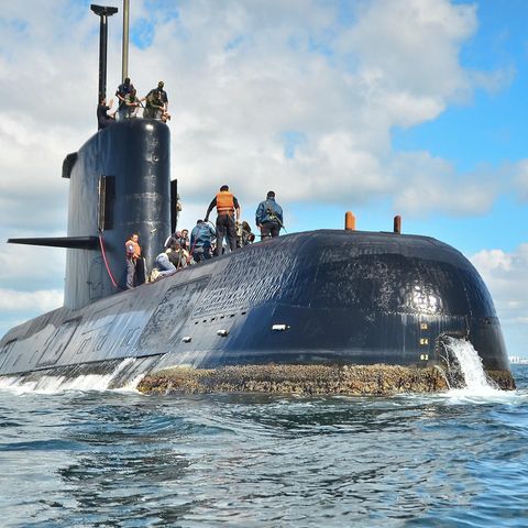Verschollenes U-Boot vor Argentinien: Eine undatierte Aufnahme zeigt die gesuchte "San Juan"