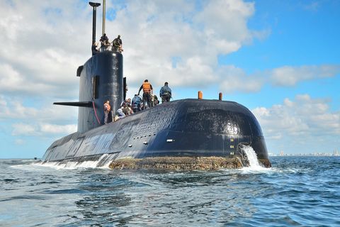 Verschollenes U-Boot vor Argentinien: Eine undatierte Aufnahme zeigt die gesuchte "San Juan"