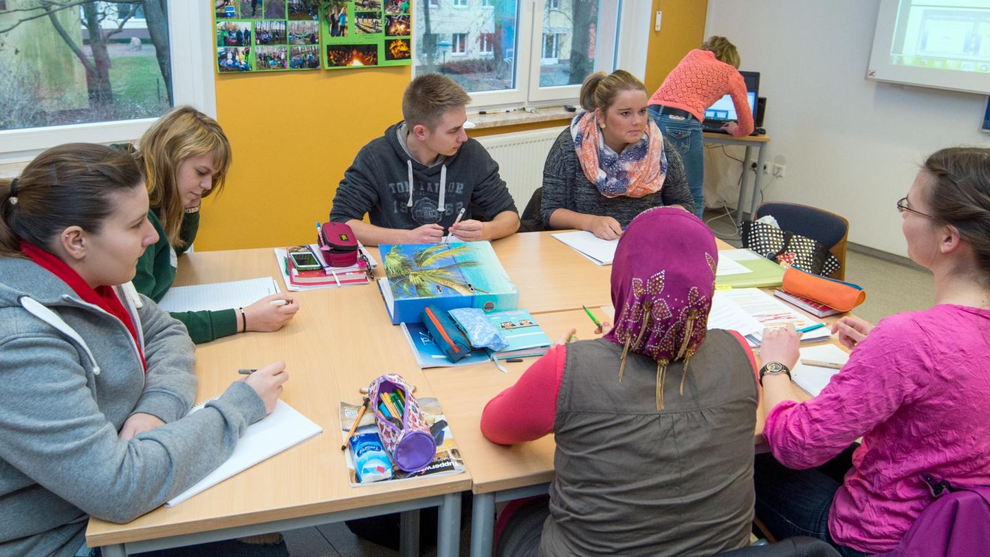 Pisa-Studie: Schüler arbeiten im Team