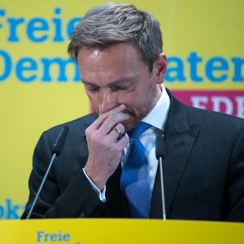 FDP-Chef Christian Lindner erklärte abermals das Aussteigen aus den Jamaika-Sondierungen