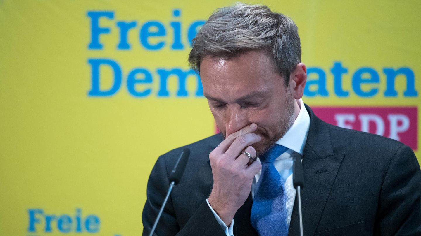 FDP-Chef Christian Lindner erklärte abermals das Aussteigen aus den Jamaika-Sondierungen