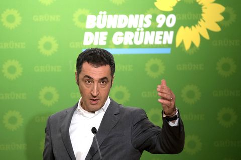 Der Vorsitzende der Partei Bündnis 90/Die Grünen, Cem Özdemir