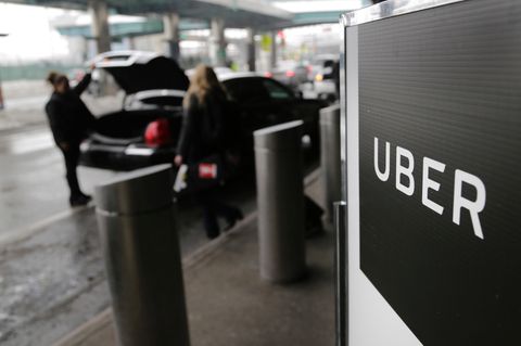 Uber-Schild
