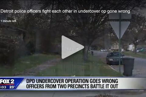 In dieser Straße in Detroit soll sich das Missverständnis abgespielt haben