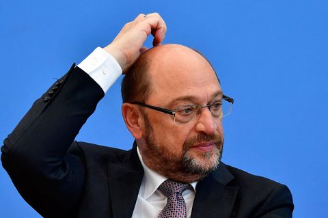 SPD: Chef Martin Schulz kratzt sich am Kopf