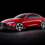 Mercedes Concept A Sedan - erstmals in Shanghai zu sehen