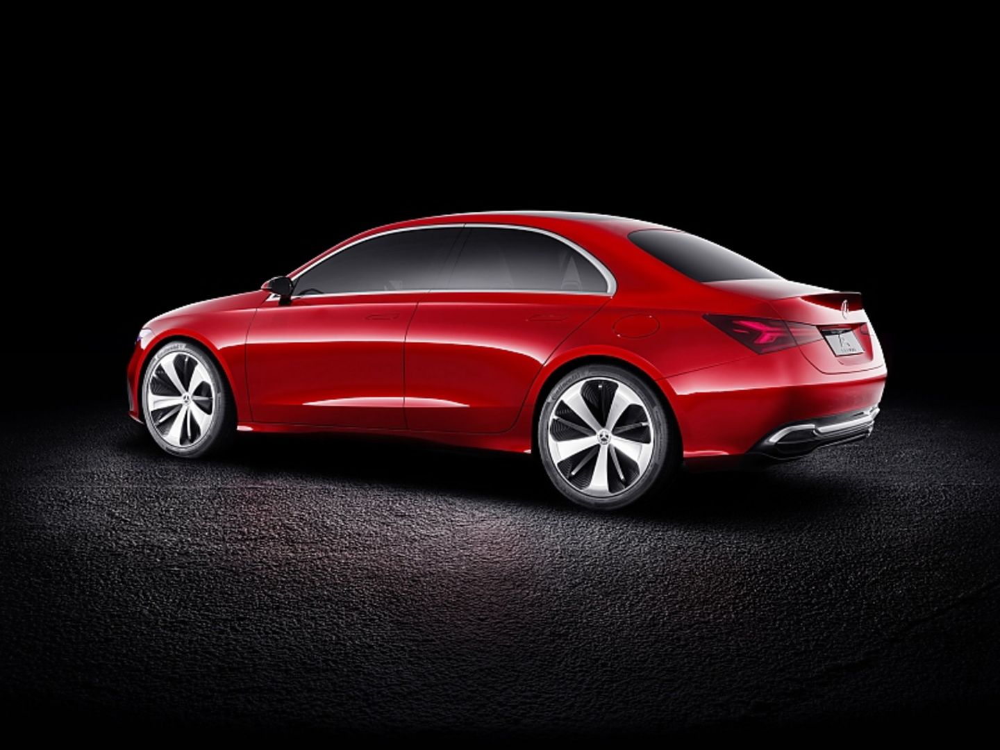 Mercedes Concept A Sedan - die Limousine soll insbesondere in den USA und Asien punkten