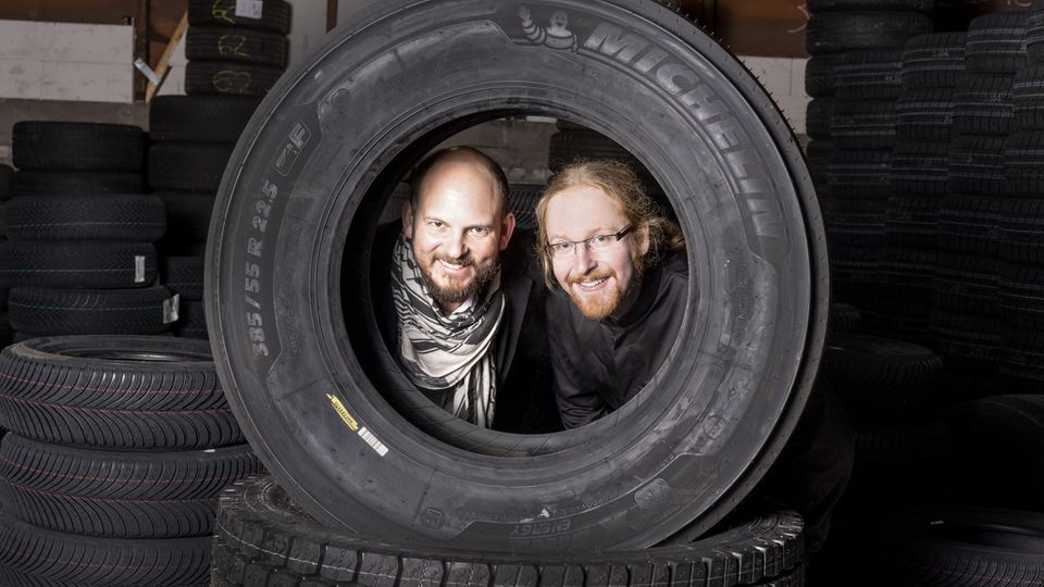 Restaurantbesitzer Heinz "Cookie" Gindullis (links) und Sternekoch Stephan Hentschel