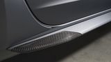 Carbonapplikationen sind rund um am Seat Leon Cupra R zu finden