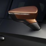 Kupferfarbene Flächen setzen beim Seat Leon Cupra R Akzente