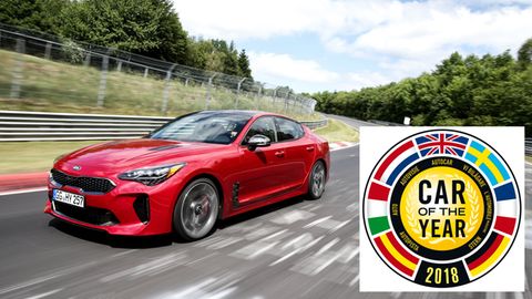 Schock für Volkswagen: Der T-Roc ist raus, aber der Kia Stinger hat es in die Shortlist geschafft.