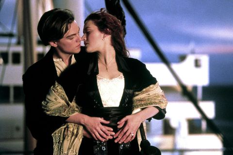 Leonardo DiCaprio und Kate Winslet in "Titanic"