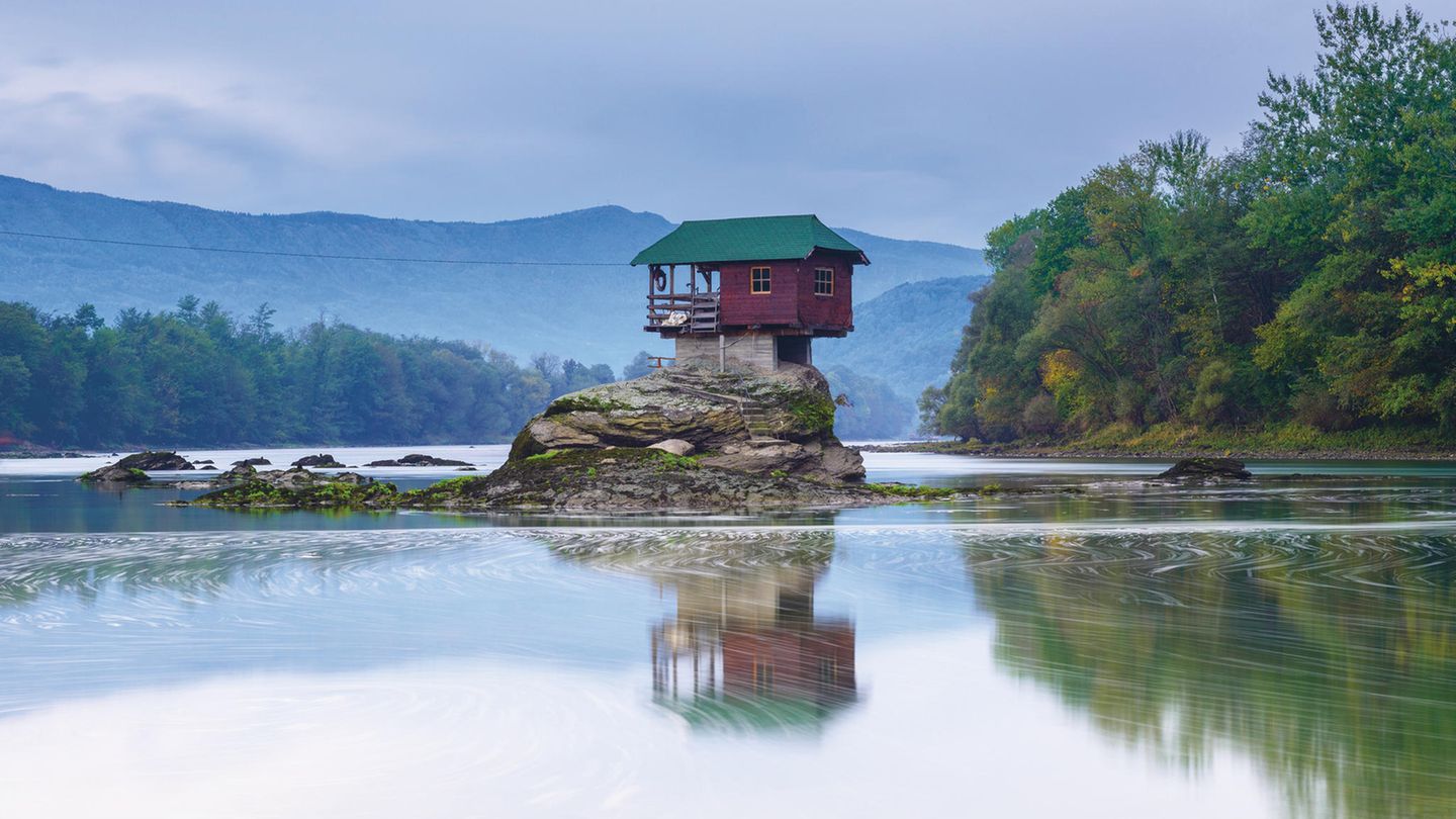 Haus in der Drina