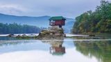 Haus in der Drina