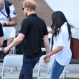 Prinz Harry und Meghan Markle verliebt bei den Invictus Games in Toronto