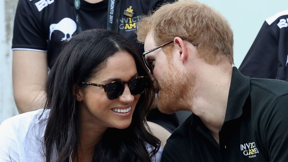 Prinz Harry und Meghan Markle Prinz Harry und Meghan Markle verliebt bei den Invictus Games in Toronto