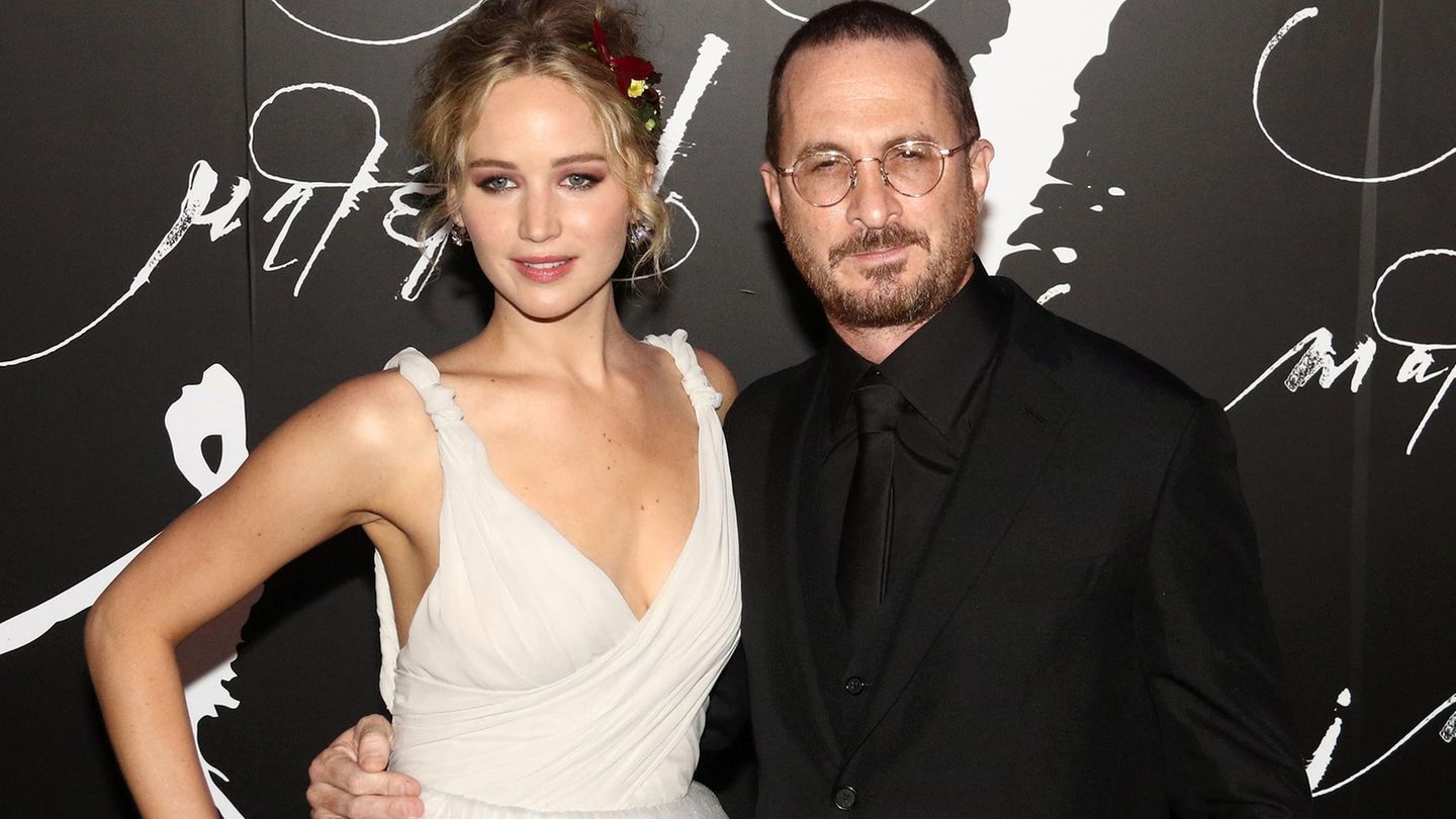 Jennifer Lawrence und Darren Aronofsky