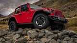Der Jeep Wrangler rollt auf 33-Zoll-Walzen