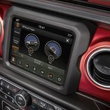 Der Böschungs- beziehungsweise Rampenwinkel ist mit 44 Grad sowie 27,8 Grad sehr groß