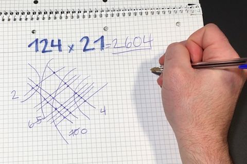 Mathematikaufgabe: Multiplikation