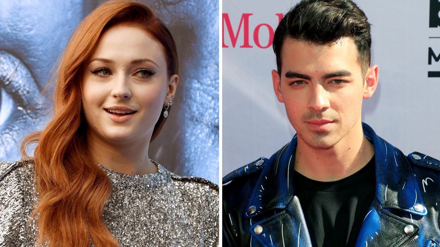 Jahresrückblick 2017: Promis im Liebesglück Joe Jonas und Sophie Turner