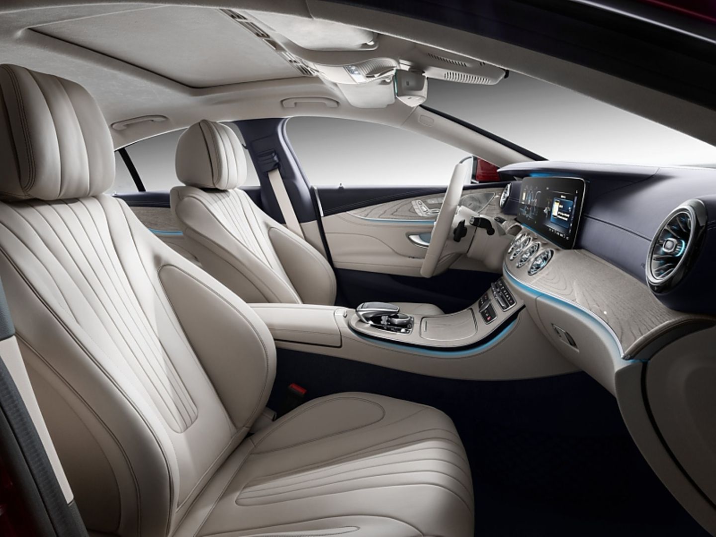 Mercedes CLS 2018 - der Innenraum stammt von der E-Klasse