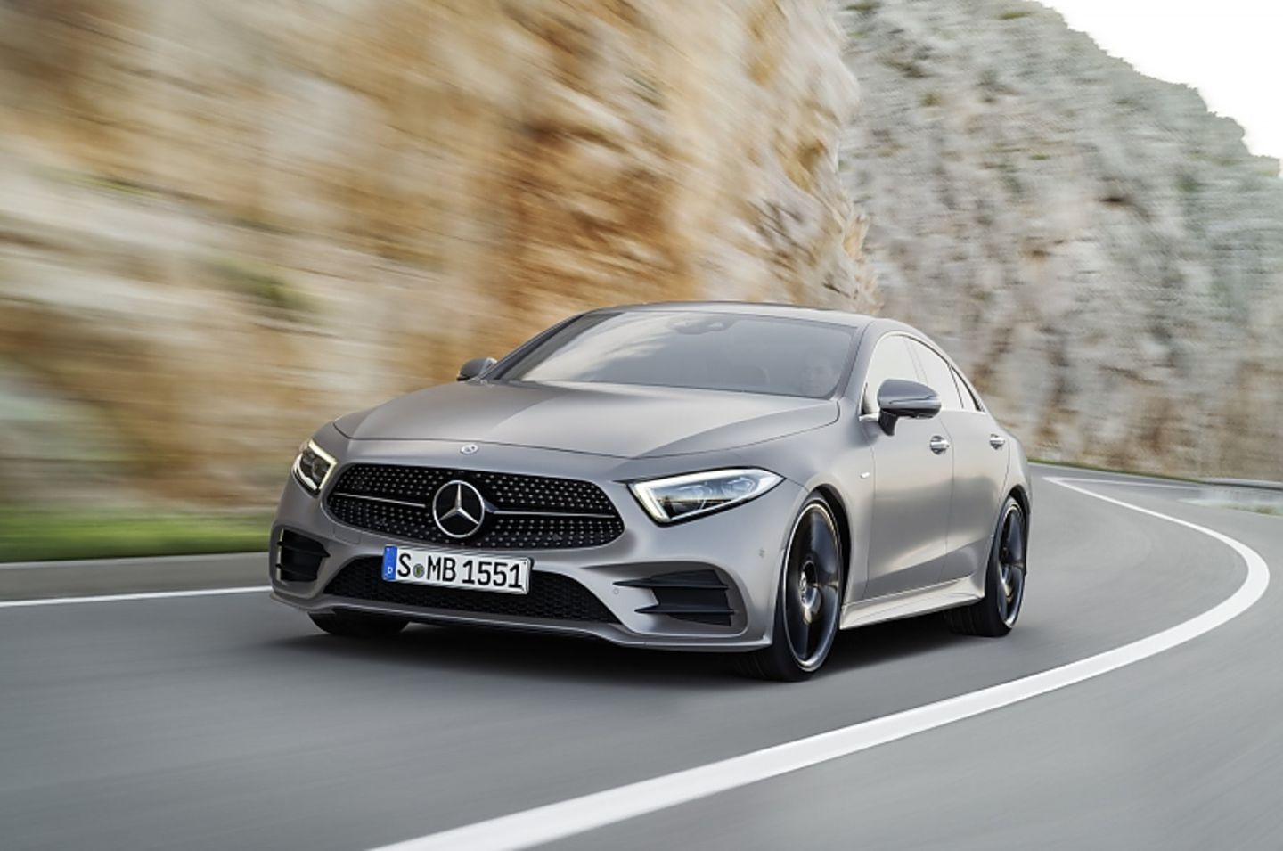 Mercedes CLS 2018 - mit dem neuen Daimler-Frontdesign