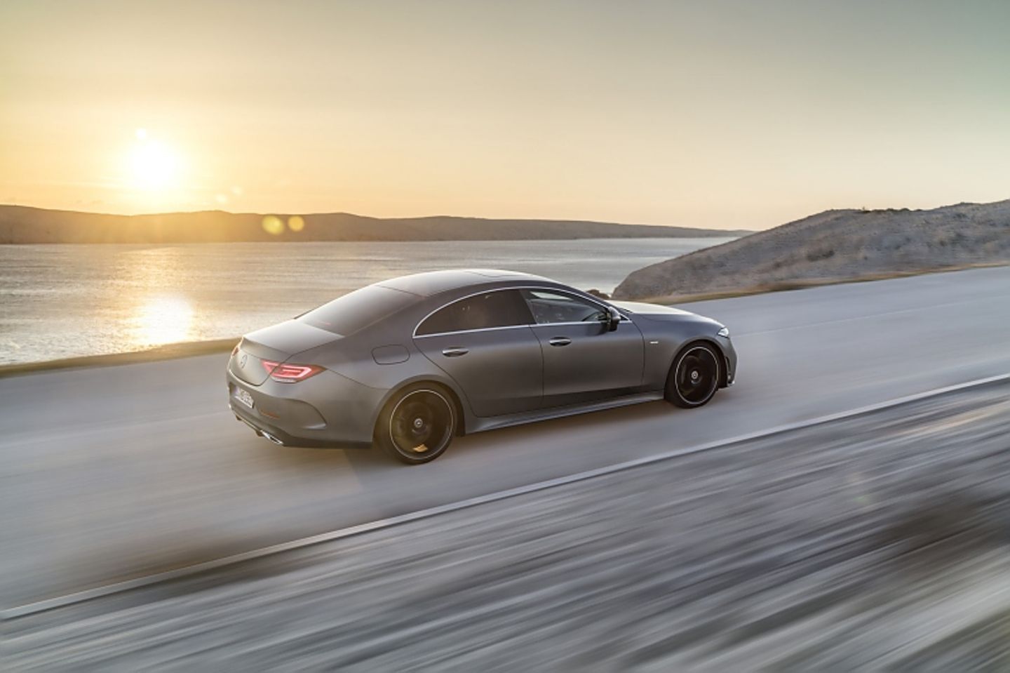 Mercedes CLS 2018 - mit muskulöser Schulter