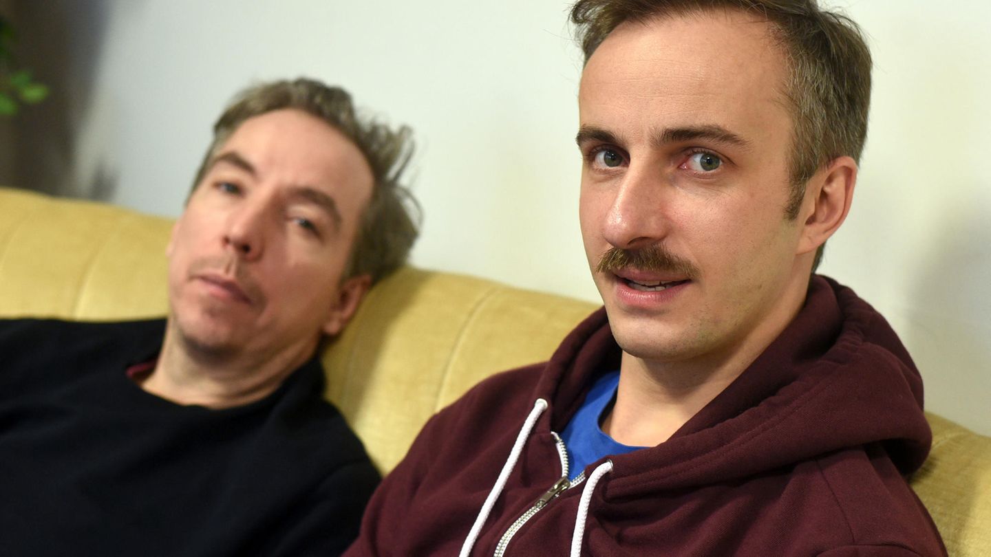 Olli Schulz und Jan Böhmermann