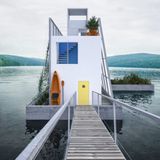 Dieses Haus wurde entworfen, weil in vielen Regionen die Gefahr von Überflutungen zunimmt. 