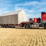 Ein ganzes Haus, dass sich auf der Straße bewegen lässt. Das APH80 erfordert allerdings einen Schwertransporter.