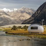 Durch Wind- und Sonnenenergie soll die Ecocapsule weitgehend autark sein und ein Leben in Regionen ohne Infrastruktur ermöglichen. 