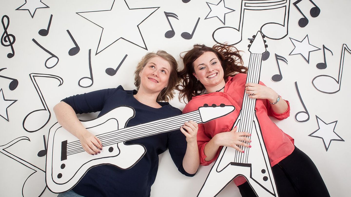 Kinder im Krankenhaus brauchen coole Musik! Die Idee zu den Kinderklinikkonzerten hatten Nicole John (l.) und Nadja Benndorf
