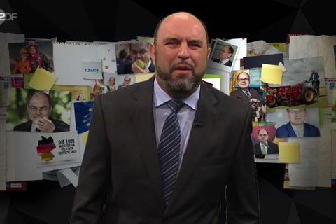 Serdar Somuncu in der "Heute Show": Heikler Cocktail für Agrarminister Christian Schmidt