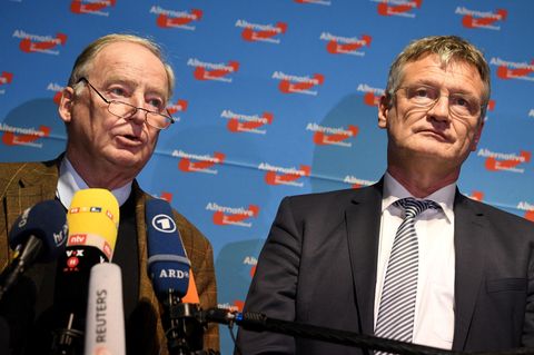 Neue Doppelspitze, neuer Rechtsruck: Meuthen und Gauland zu AfD-Vorsitzenden gewählt