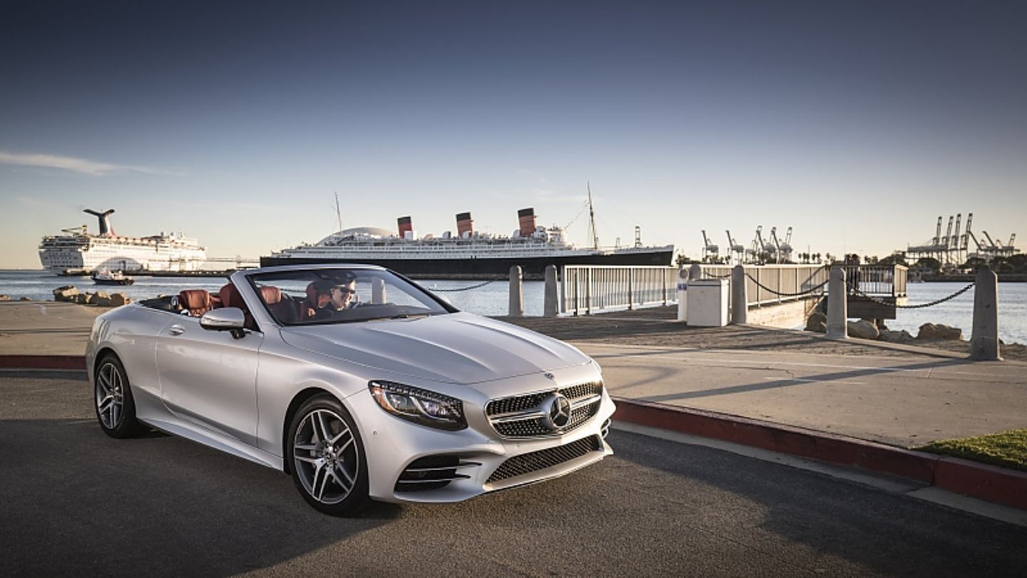 Mercedes S 560 Cabrio - mit zahlreichen Assistenzsystemen ausgestattet