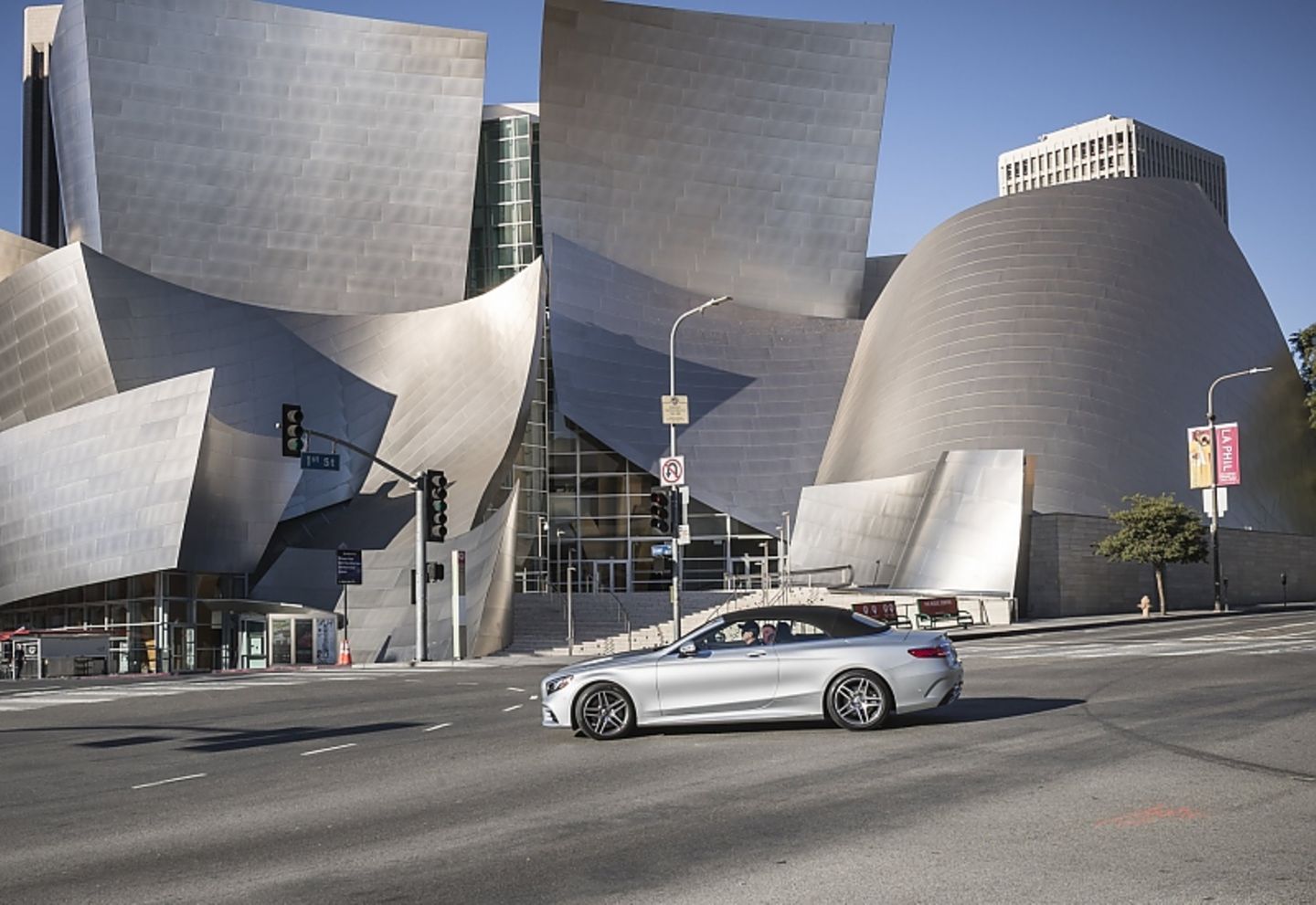 Mercedes S 560 Cabrio - unterwegs in Los Angeles