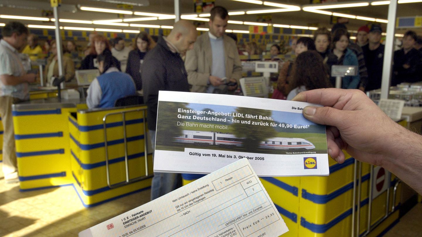 Lidl - Deutsche Bahn - Bahntickets