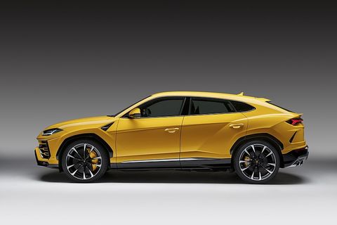 Das Lamborghini SUV ist 5,11 Meter lang