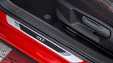 Unübersehbar auch auf der Einstiegsleiste VW Polo GTI 2018