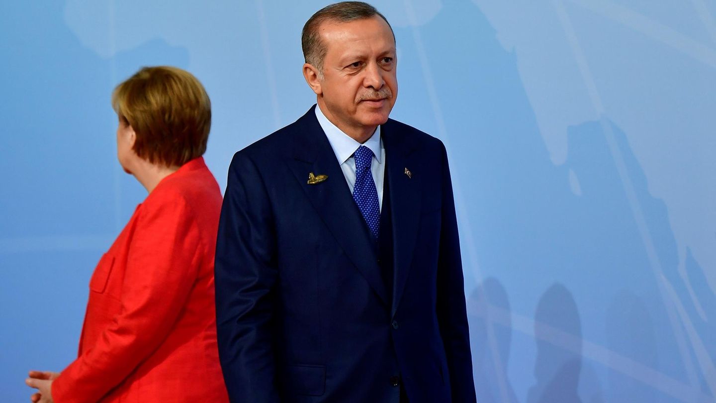 Angela Merkel und Recep Tayyip Erdogan