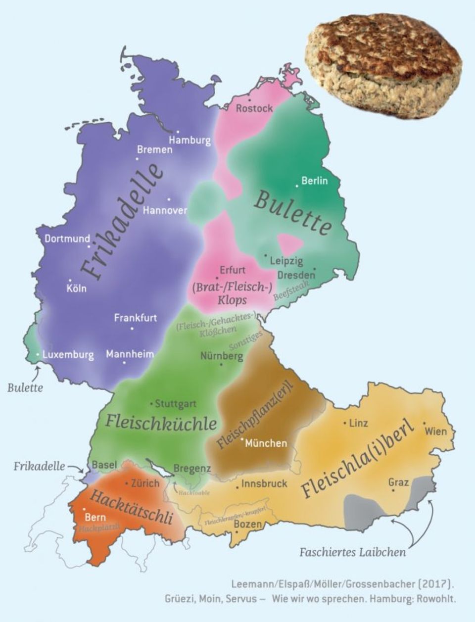 Grafik Grafik-Übersicht über Deutschland, Osterreich, Italien und die Schweiz