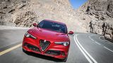 Alfa Romeo Stelvio Quadrifoglio - leider gibt es vorne nur Xenonlicht