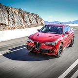 Alfa Romeo Stelvio Quadrifoglio - das Heck keilt gerne einmal aus